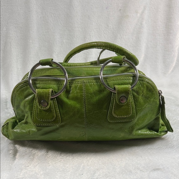 latico Handbags - Latico Vibrant Green Leather Satchel